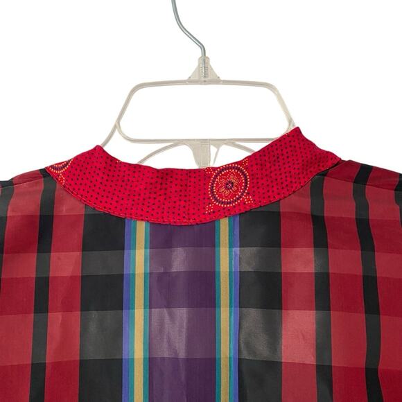 Kathy Louie Designer Imari Kimono Robe NWTs Silk Taffeta Jacquard Charmeuse OS - Picture 7 of 11